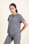 Zelocity Quick Dry Relaxed Top - Steel Grey — thumbnail 2